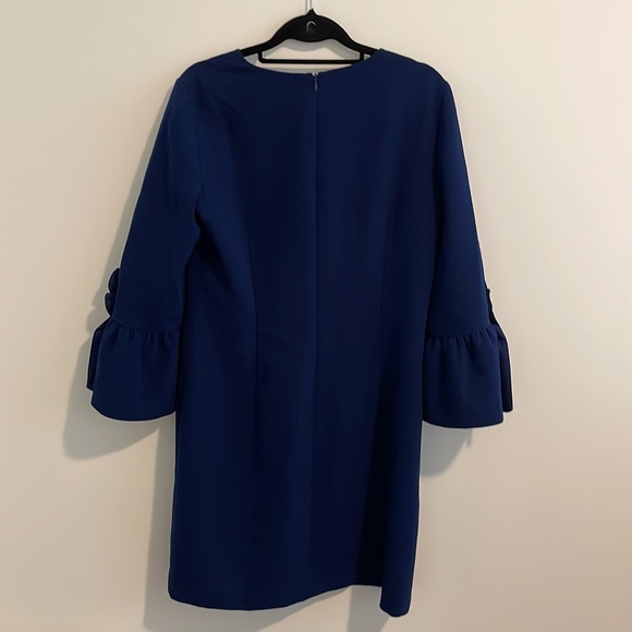 CLUB MONACO | EUC Royal Blue dress with bell sleeve - Picture 5 of 7